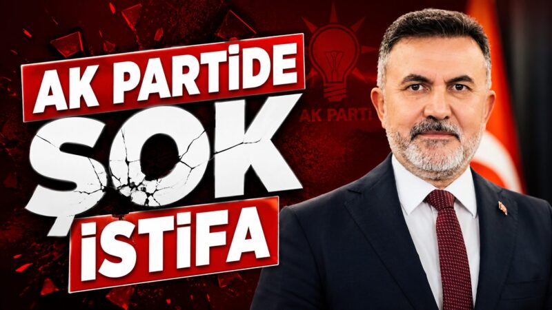 Ak Parti Adana il Başkanı Tamer Dağlı görevinden istifa ettiğini