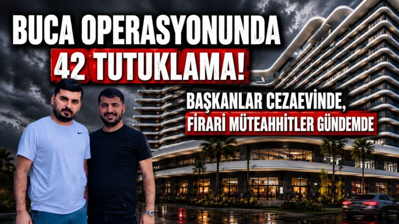
İzmir’de Buca Belediyesi ve belediye iştiraklerine yönelik yürütülen soruşturma kapsamında