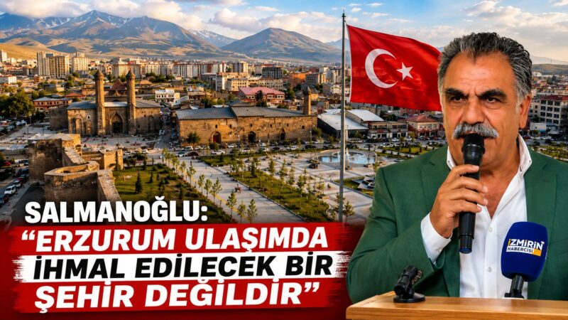 Ege Bölgesi Erzurum Dernekler Birliği Federasyonu Genel Başkanı Zakir Salmanoğlu,