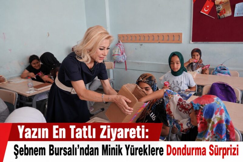 İzmir Milletvekili Şebnem Bursalı, TÜGVA İzmir Yaz Okulu kapsamında Bayraklı'da