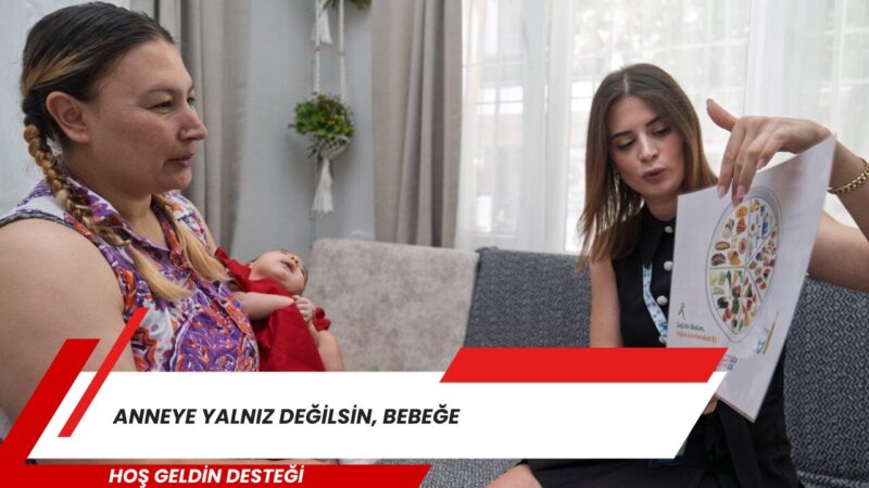 İzmir Büyükşehir Belediyesi, gebelik sürecinden itibaren ailelerin kapısını çalıyor. Uzman