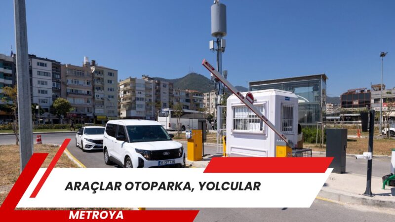 İzmir Büyükşehir Belediyesi’nin Balçova Metro İstasyonu’nda hizmete aldığı yer altı