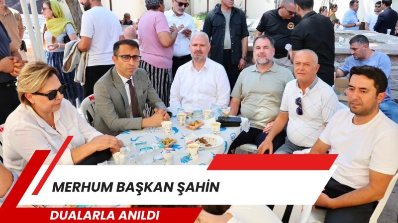 
Pehlivan’dan Şahin’e vefa 
Menemen Belediye Başkanı Aydın Pehlivan, 20 yıl