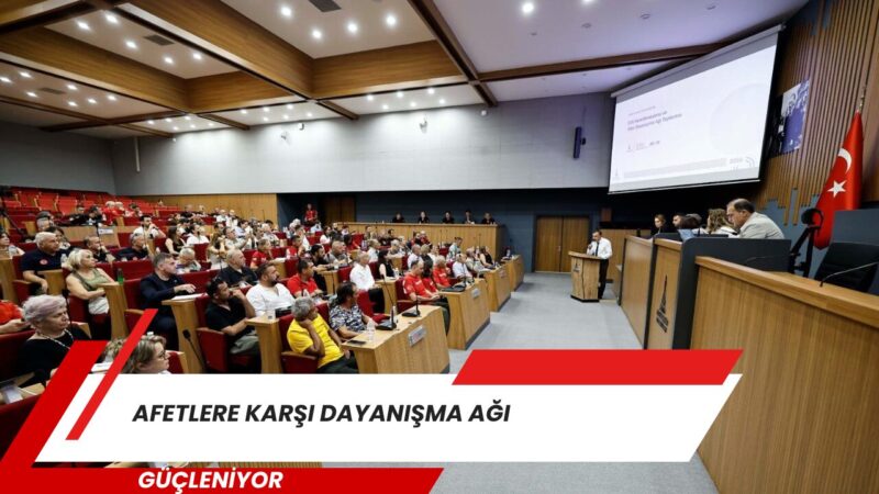 İzmir Büyükşehir Belediyesi, afetlere karşı daha güçlü ve koordineli bir
