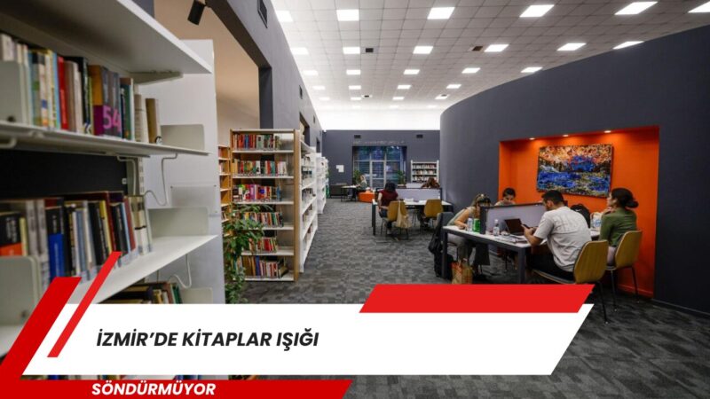 Kültürpark’taki kütüphaneler gece 23.00’e kadar kapılarını açık tutuyor. Gündüz çalışanlar
