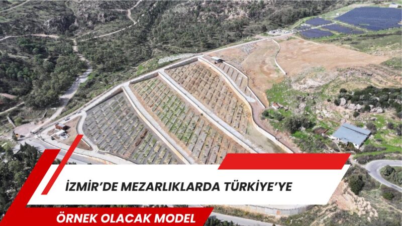İzmir Büyükşehir Belediyesi, mezarlıklarda düzeni sağlamak ve vatandaşın güvenilir hizmete