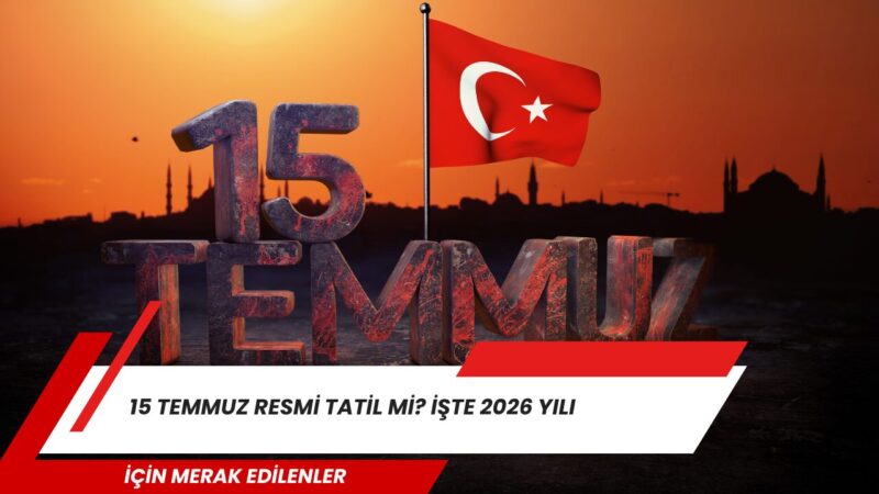 15 Temmuz Demokrasi ve Millî Birlik Günü yaklaşırken, vatandaşlar resmi
