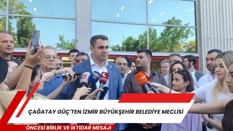 Cumhuriyet Halk Partisi (CHP) İzmir eski İl Başkanı Çağatay Güç,