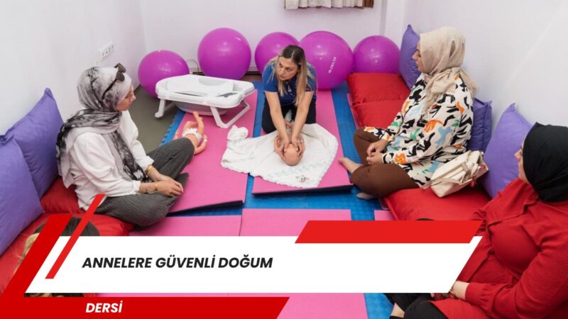 Eşrefpaşa Hastanesi’ndeki Gebe Okulu’nda anne adayları kulaktan dolma bilgiler yerine