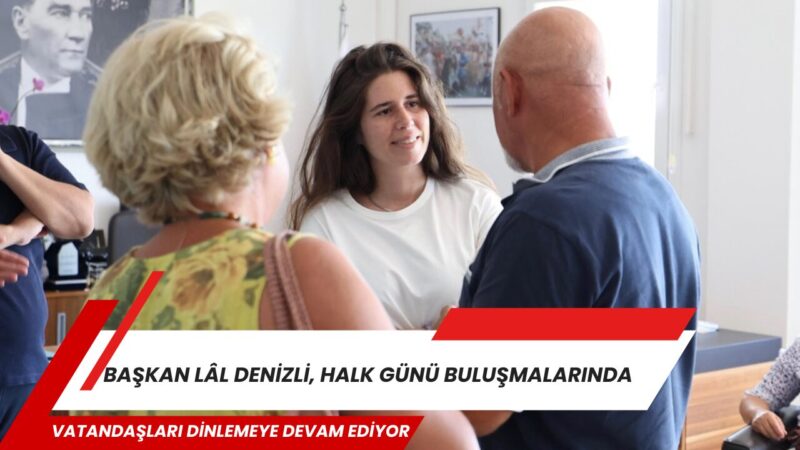 Halk Günü buluşmalarında, vatandaşlar belediye hizmetleriyle ilgili taleplerini, önerilerini ve