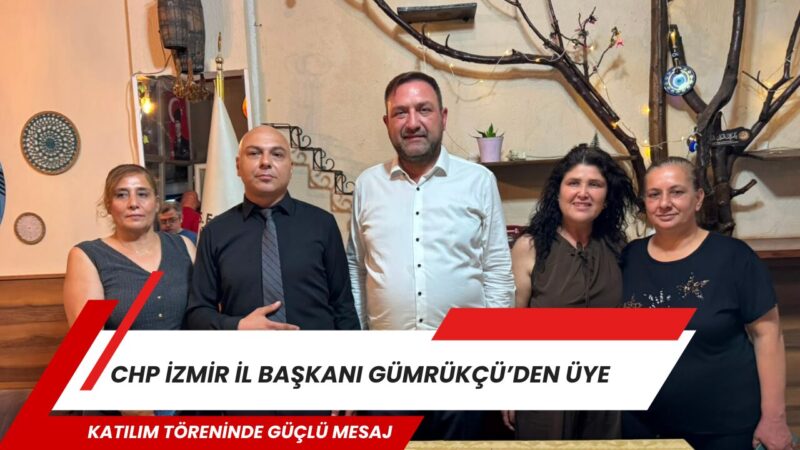 "CHP TERK EDİLECEK BİR CEPHE DEĞİLDİR!"
Cumhuriyet Halk Partisi (CHP), İzmir’de
