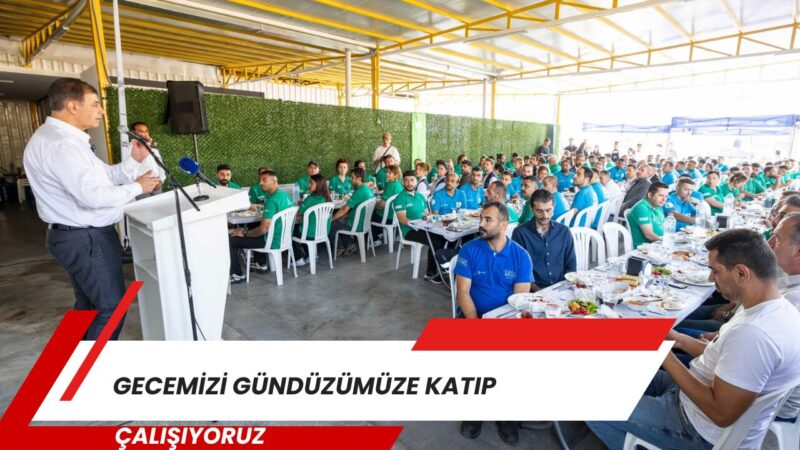 İzmir Büyükşehir Belediye Başkanı Dr. Cemil Tugay, İzmir Büyükşehir Belediyesi