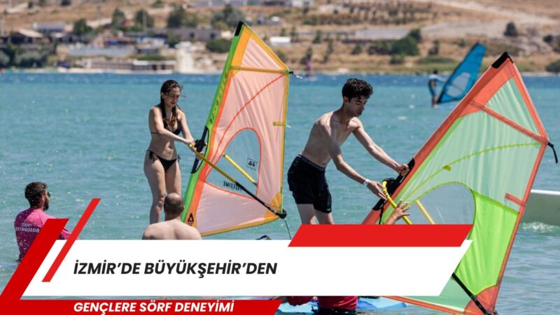 İzmir Büyükşehir Belediyesi, kentte yaşayan gençlerin spor ve doğayla iç