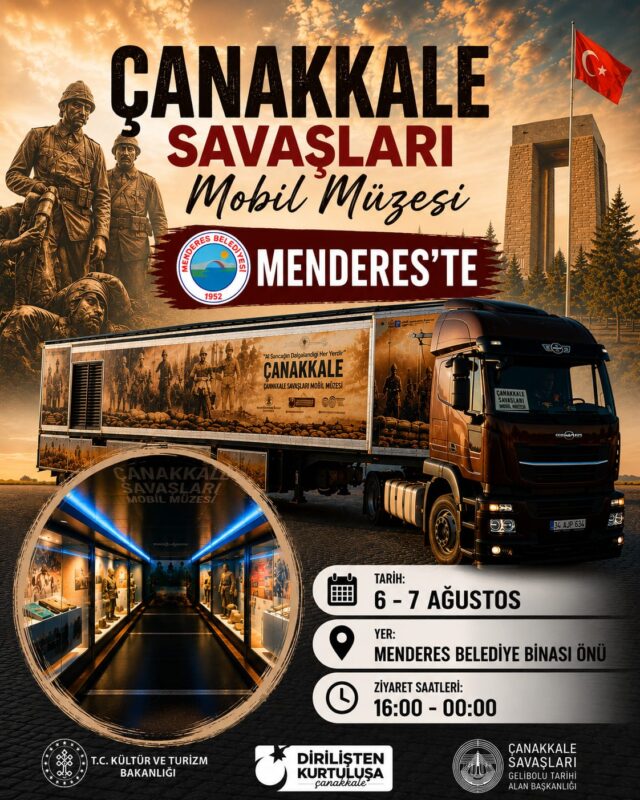 Türkiye Cumhuriyeti Kültür ve Turizm Bakanlığı’nın Çanakkale Savaşları Mobil Müzesi