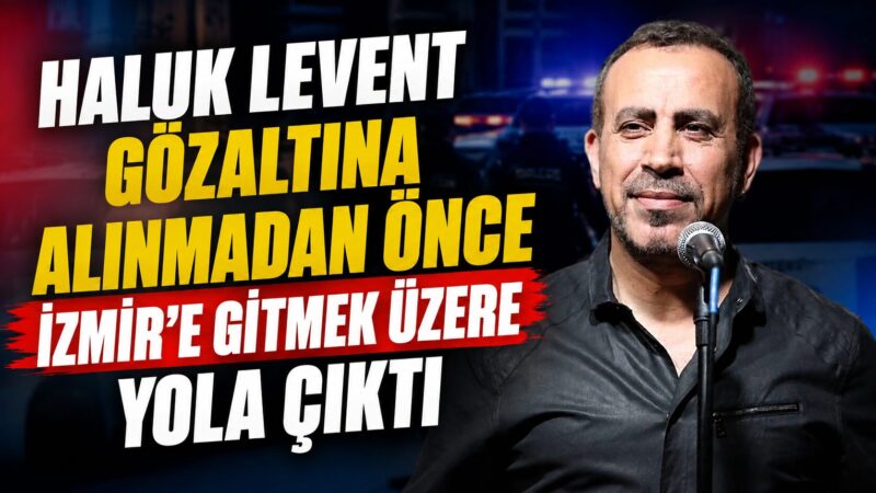 Ahbap Derneği'ne yönelik yürütülen soruşturma kapsamında gözaltına alınan sanatçı Haluk