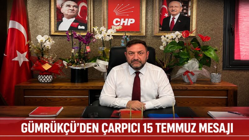 "Egemenlik kayıtsız şartsız milletindir; hiçbir zümre veya yapıyla paylaşılamaz!"