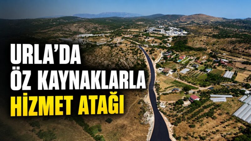 Urla Belediyesi, öz kaynaklarını etkin ve verimli kullanarak sürdürdüğü yatırımlarla
