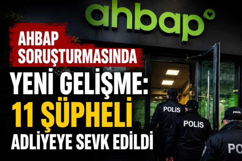 Ahbap Derneği'ne yönelik yürütülen soruşturmada yeni bir aşamaya geçildi. Soruşturma