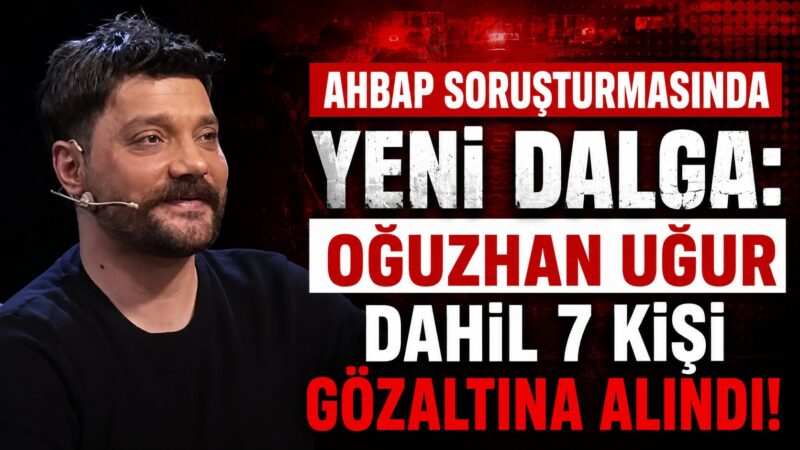 İstanbul Cumhuriyet Başsavcılığı tarafından Ahbap Derneği'ne yönelik yürütülen soruşturmada yeni