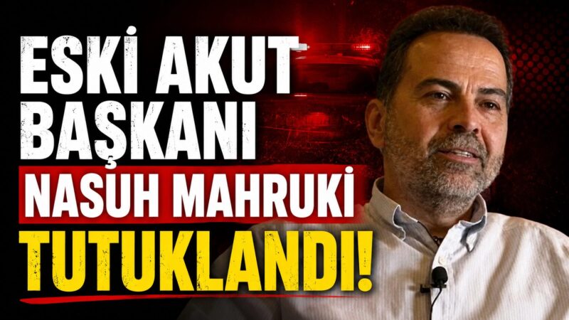 Arama Kurtarma Derneği'nin (AKUT) kurucusu ve eski başkanı Nasuh Mahruki,