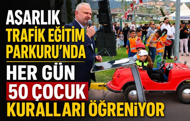 Menemen Belediyesi'nin geleceğin bilinçli sürücülerini ve yayalarını yetiştirmek amacıyla Asarlık