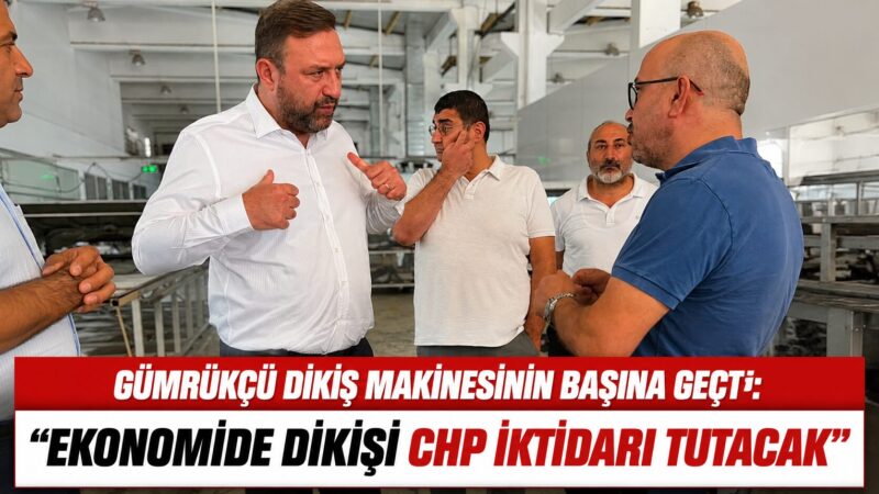 Cumhuriyet Halk Partisi (CHP) İzmir İl Başkanı Utku Gümrükçü, Çiğli