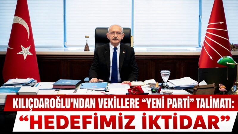 CHP'de yaşanan ayrılık sürecinin ardından gözler partinin yeni yönetimine çevrilirken,