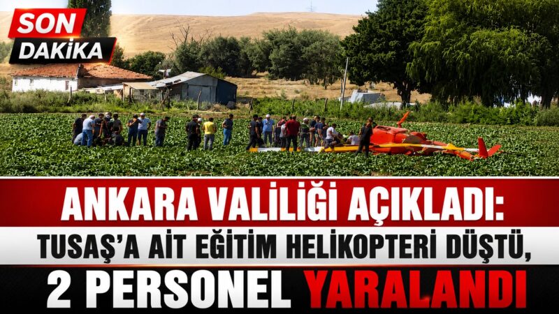Ankara Valiliği, Sincan ilçesine bağlı Temelli Mahallesi sınırlarında TUSAŞ'a ait