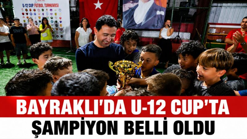 Bayraklı Belediyesi Gençlik ve Spor Hizmetleri Müdürlüğü tarafından düzenlenen U-12