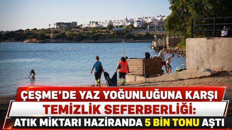Başkan Lâl Denizli: "Temiz bir Çeşme için büyük bir özveriyle