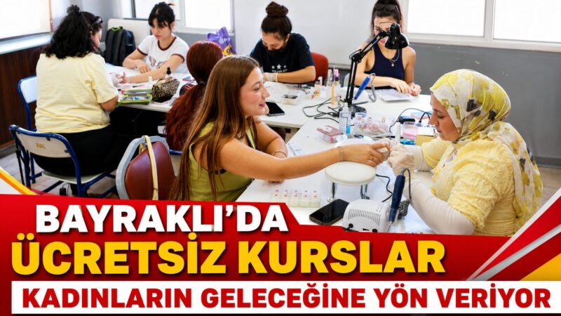 Bayraklı Belediyesi ile Bayraklı Halk Eğitim Merkezi iş birliğinde düzenlenen