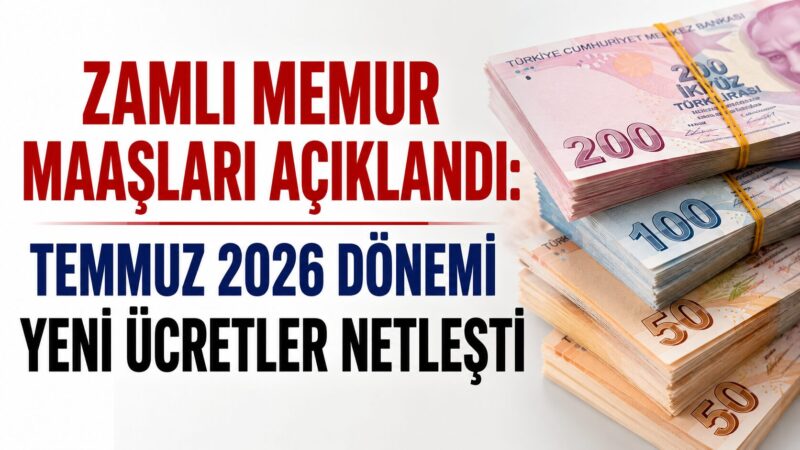 Temmuz 2026 itibarıyla milyonlarca memur, memur emeklisi ile SSK ve