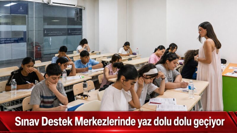 
İzmir Büyükşehir Belediyesi Sınav Destek Merkezleri, Yaz Okulu Programı’nı yedi