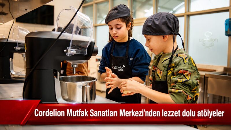 Karşıyaka Belediyesi, Cordelion Mutfak Sanatları Merkezi’nde usta şefler eşliğindeki lezzet