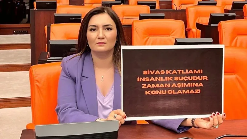 CHP İzmir Milletvekili Av. Sevda Erdan Kılıç, Sivas Madımak Katliamı'nın