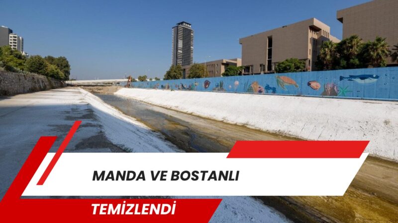 İzmir Büyükşehir Belediyesi İZSU ekipleri, Körfez’e ulaşan kirliliği azaltmak için