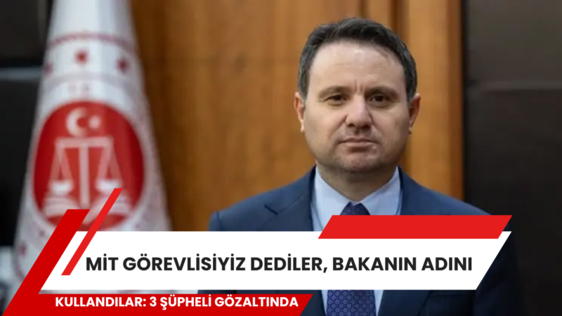 İstanbul’da, kendilerini Milli İstihbarat Teşkilatı (MİT) görevlisi olarak tanıttıkları ve