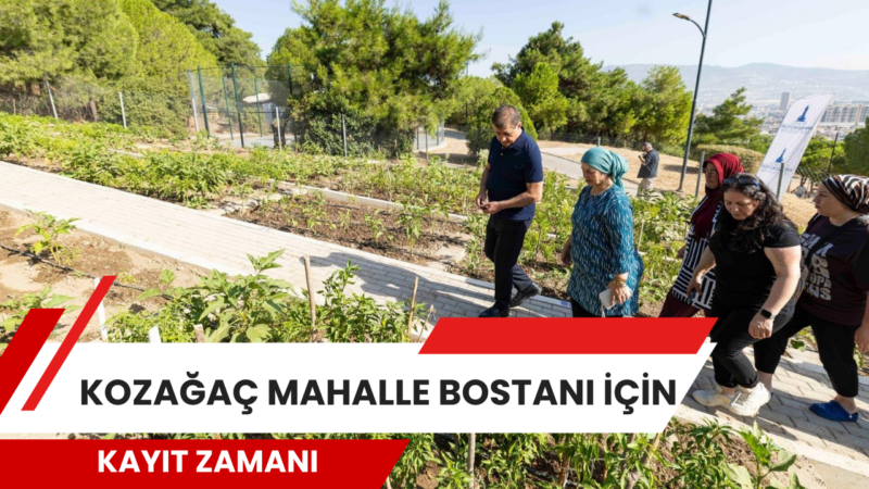 İzmir Büyükşehir Belediyesi’nin kent içi tarımı ve kadın dayanışmasını desteklemek