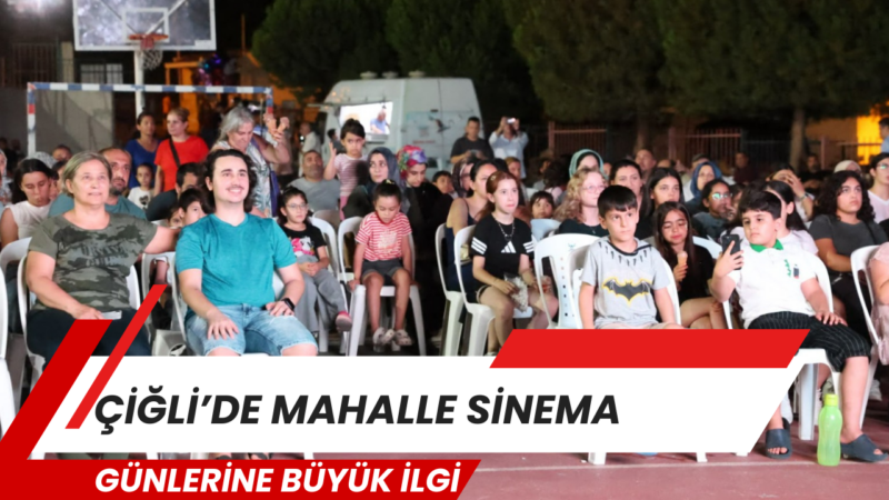 Çiğli Belediyesi tarafından yaz akşamlarını kültür ve sanatla buluşturmak amacıyla