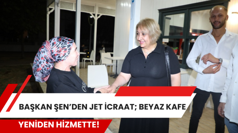 Menderes Belediye Başkan Vekili Asuman Şen, göreve gelir gelmez icraate