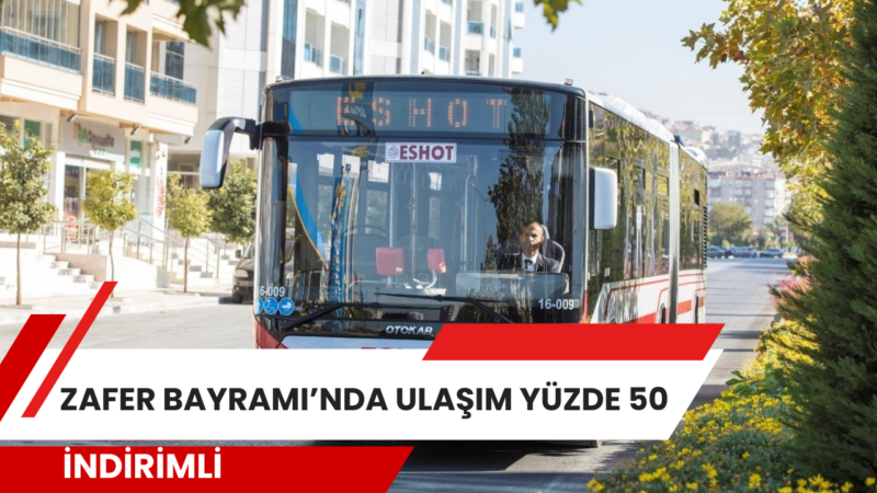 İzmir Büyükşehir Belediyesi’ne bağlı ESHOT, İZULAŞ, İZDENİZ, Metro ve Tramvay