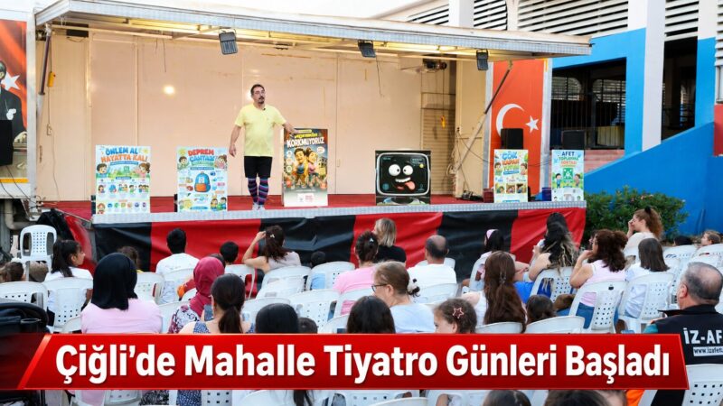Yaz boyunca çocukları kültür ve sanat etkinlikleriyle buluşturan Çiğli Belediyesi,