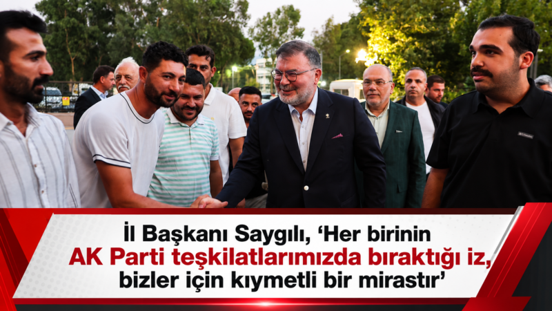 
AK Parti İzmir İl Başkanlığı, AK Parti'nin kuruluşundan bugüne AK