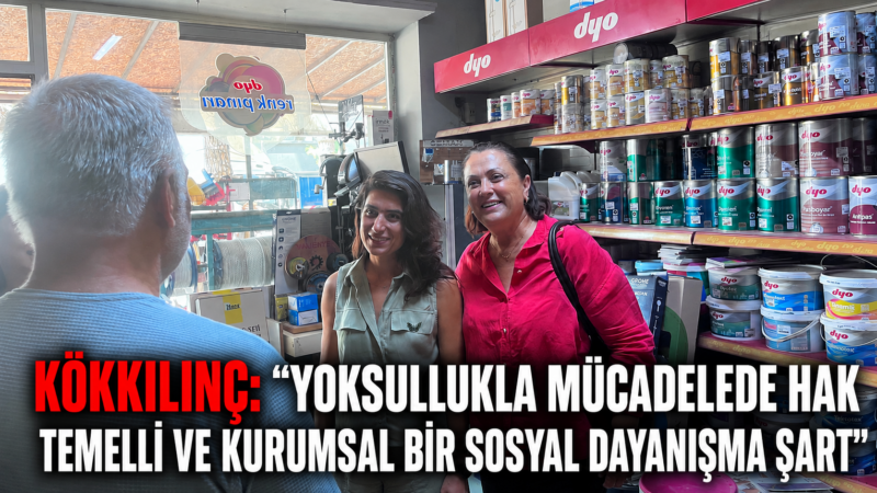 Cumhuriyet Halk Partisi İzmir İl Kadın Kolları Başkanı Nilay Kökkılınç,