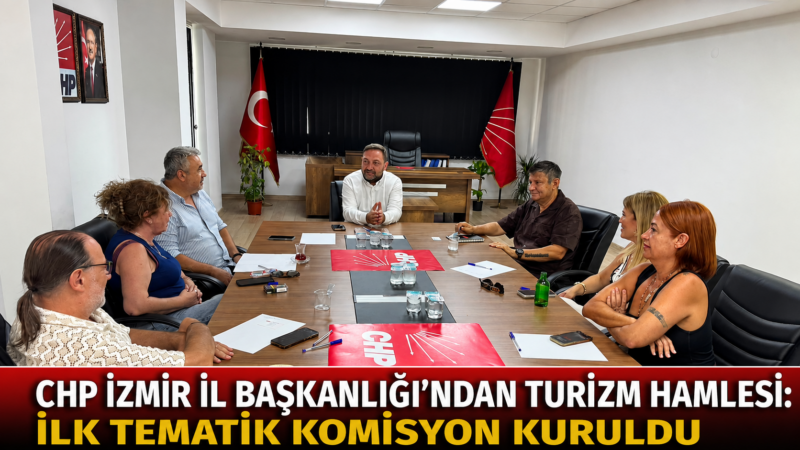 CHP İzmir İl Başkanlığı, saha çalışmalarının yanı sıra kentteki farklı