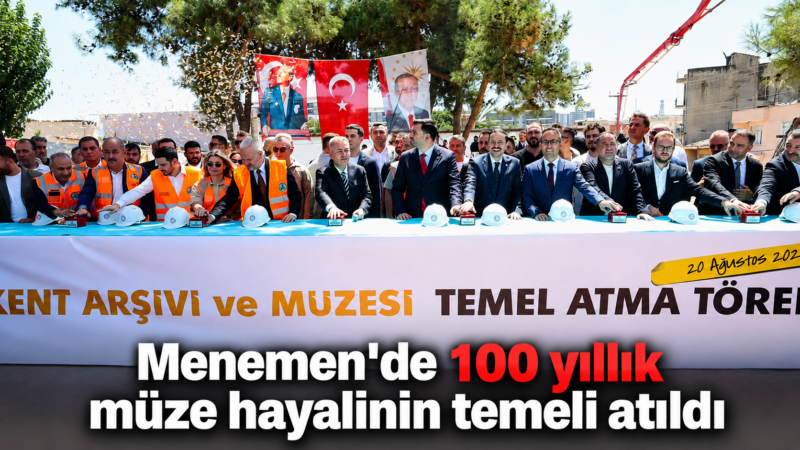 Menemen'de tam 96 yıl önce gazete küpürlerine konu olan müze