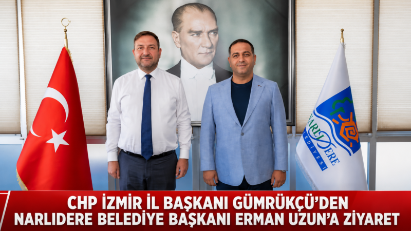 CHP İzmir İl Başkanı Utku Gümrükçü, kent genelinde sürdürdüğü temaslar