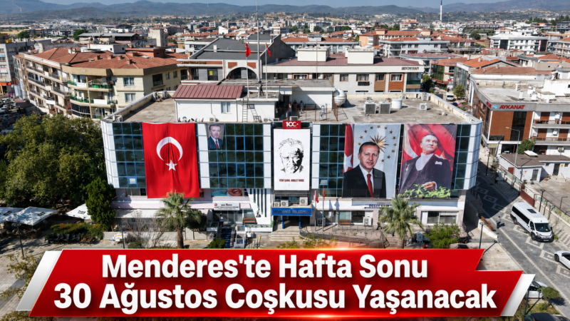 Menderes 29-30 Ağustos tarihlerinde Zafer Bayramı’nı konserlerle kutlayacak.
Menderes Belediyesi, 29-30