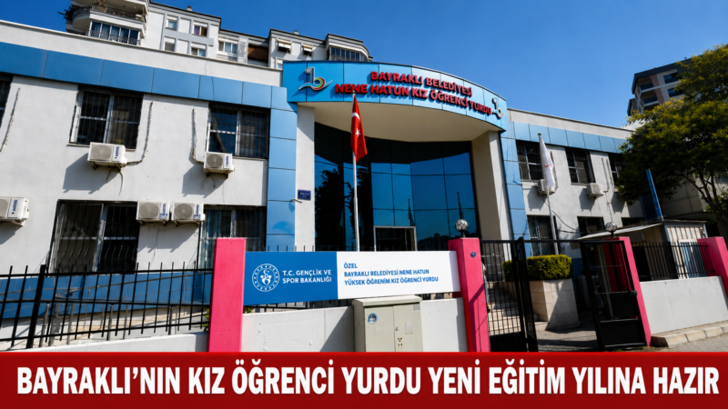 Bayraklı Belediyesi, üniversite eğitimi için İzmir’e gelen ve barınma ihtiyacı