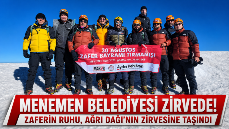 30 Ağustos Zafer Bayramı’nın 104. yıl dönümü onuruna Menemen Arama